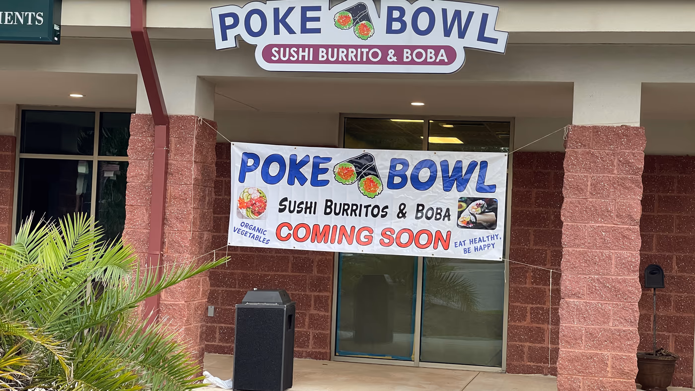 Poke Bowl Sushi Burrito & Boba