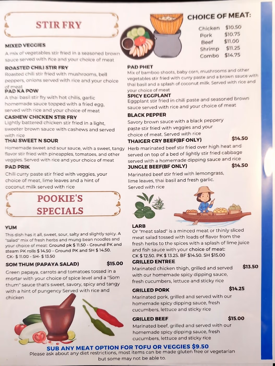 Pookie's Thai Cuisine