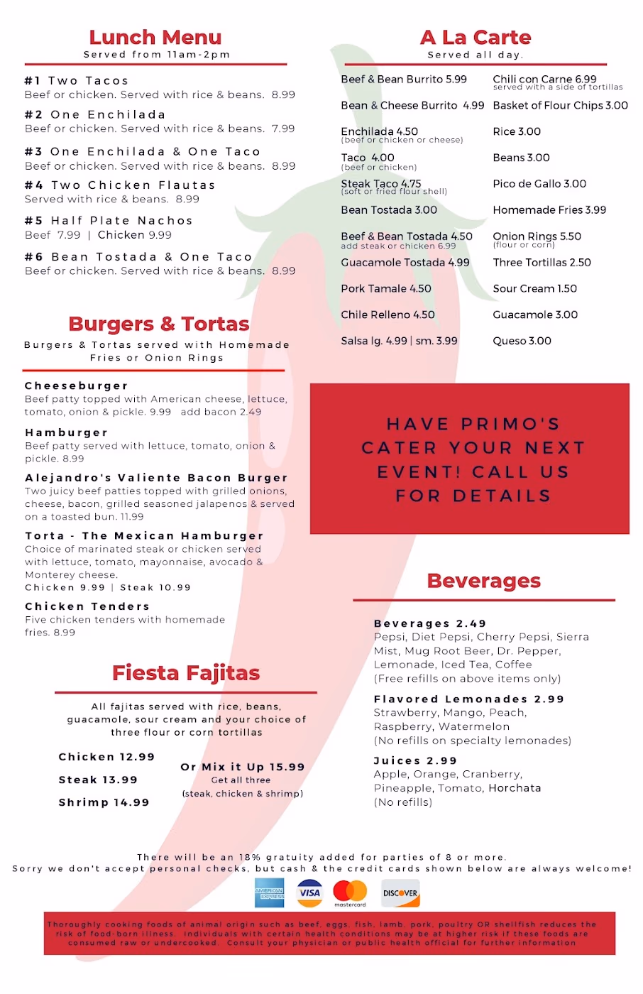Primo's Modern Mexican