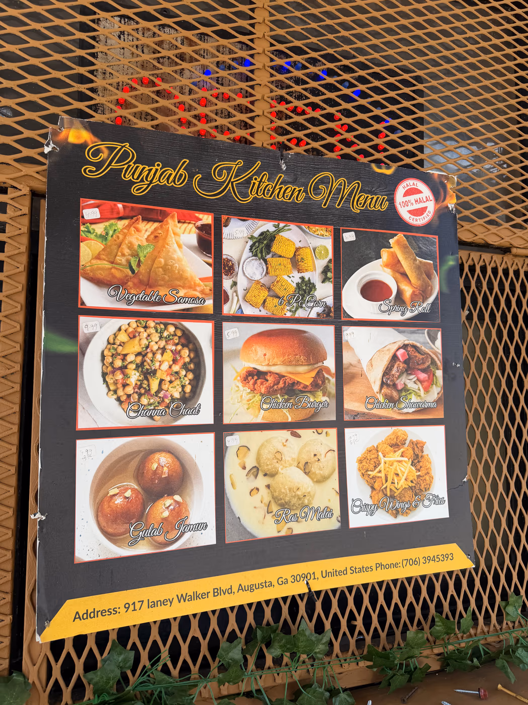 Punjab Kitchen (halal food) takeout only