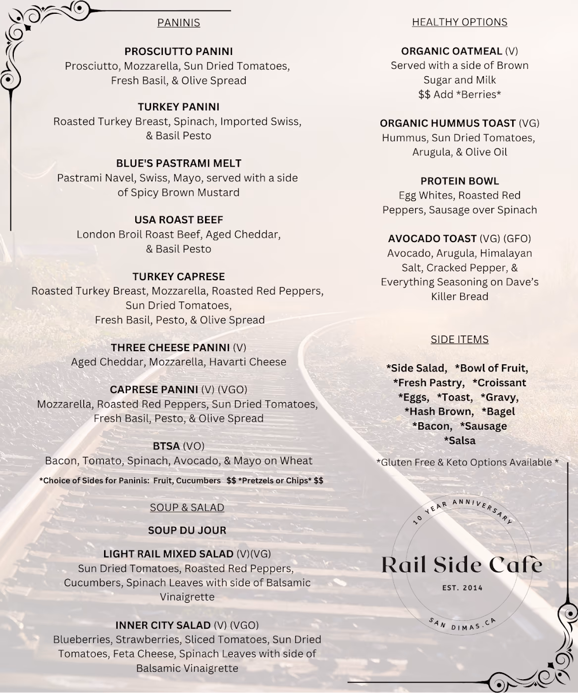 Rail Side Cafe