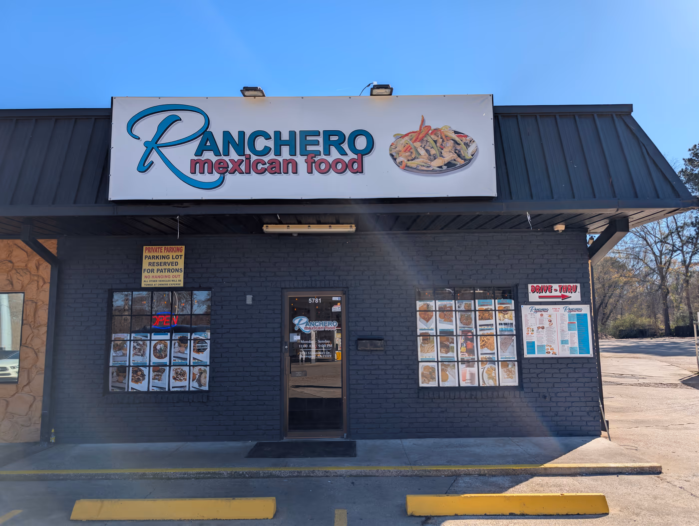 Ranchero mexican food