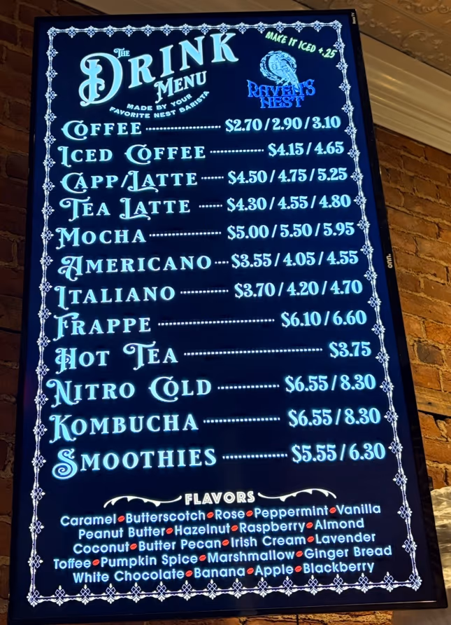 Raven’s Nest Coffee House
