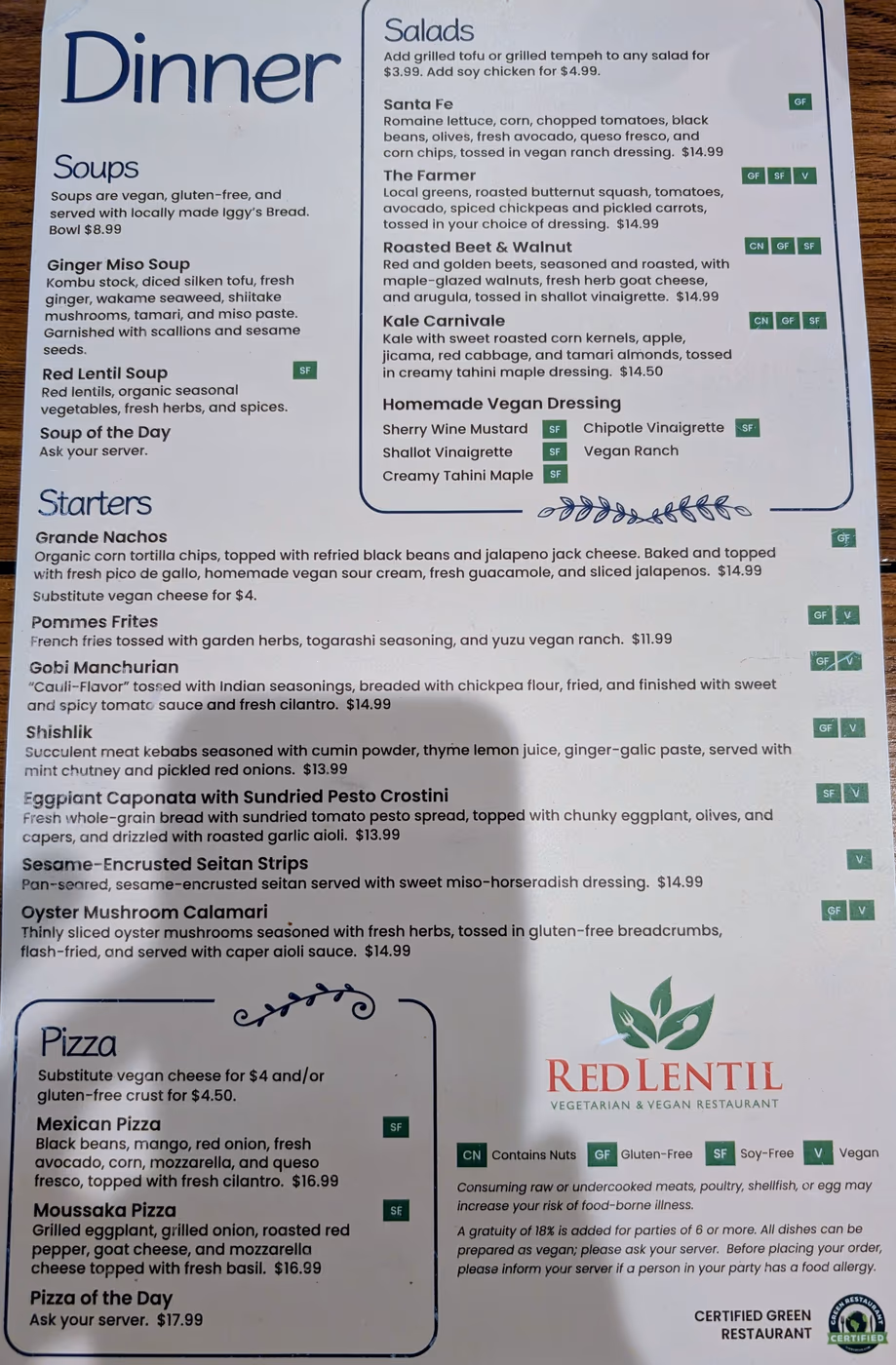 Red Lentil Vegetarian & Vegan Restaurant photo 2