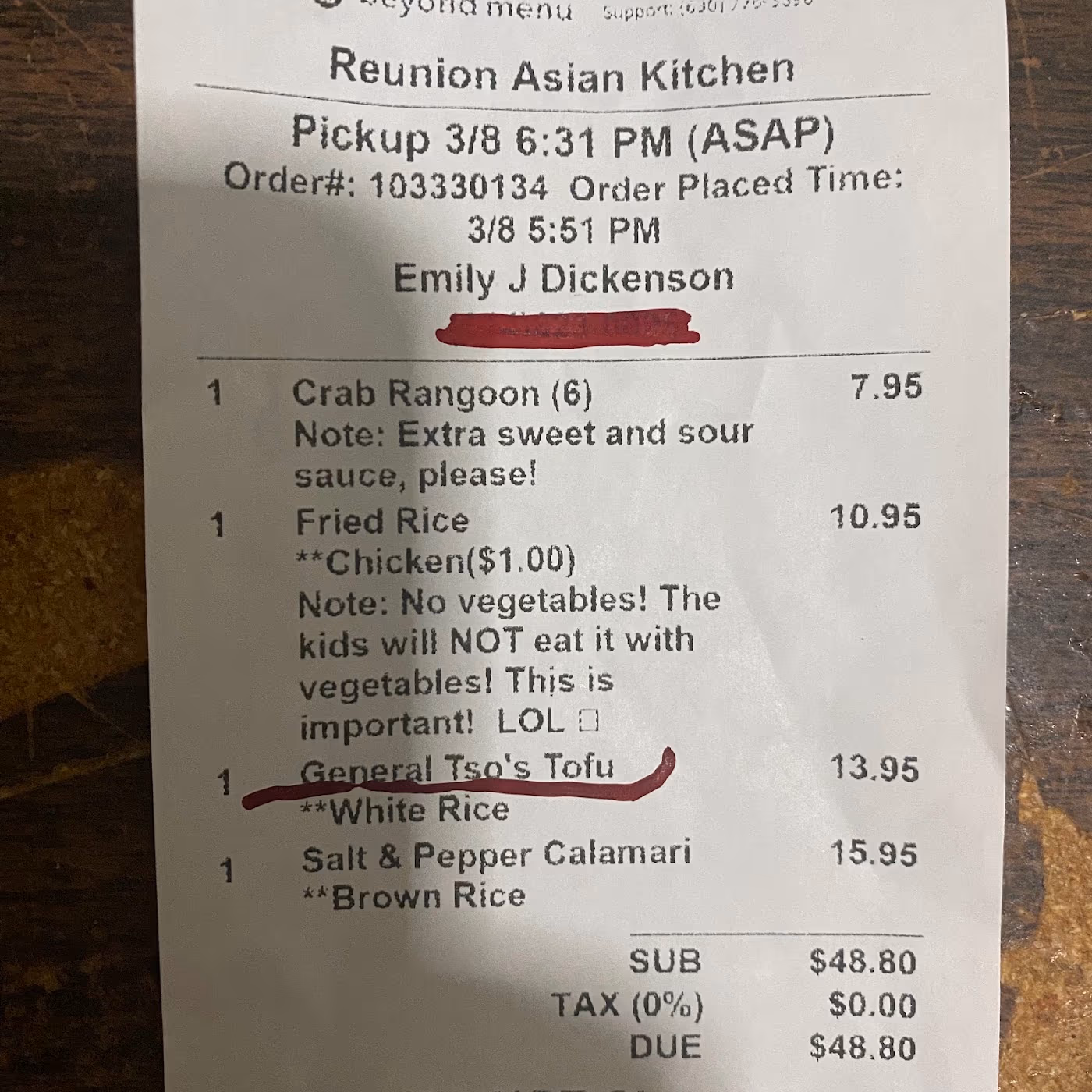 Reunion Asian Kitchen photo 3