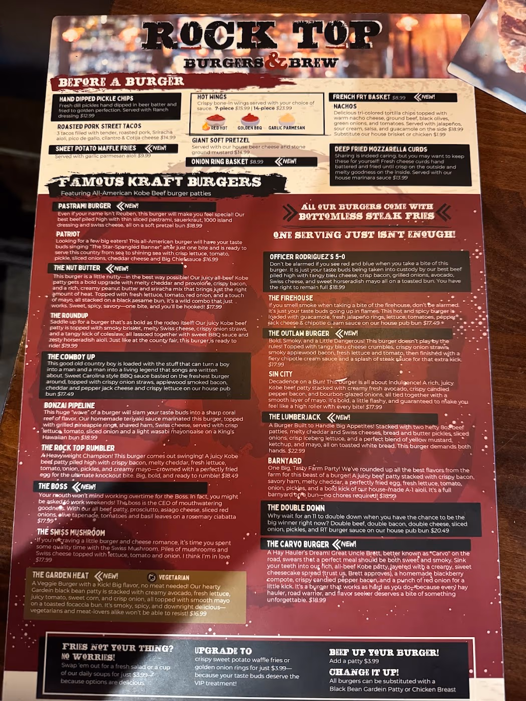 Rock Top Burgers & Brew