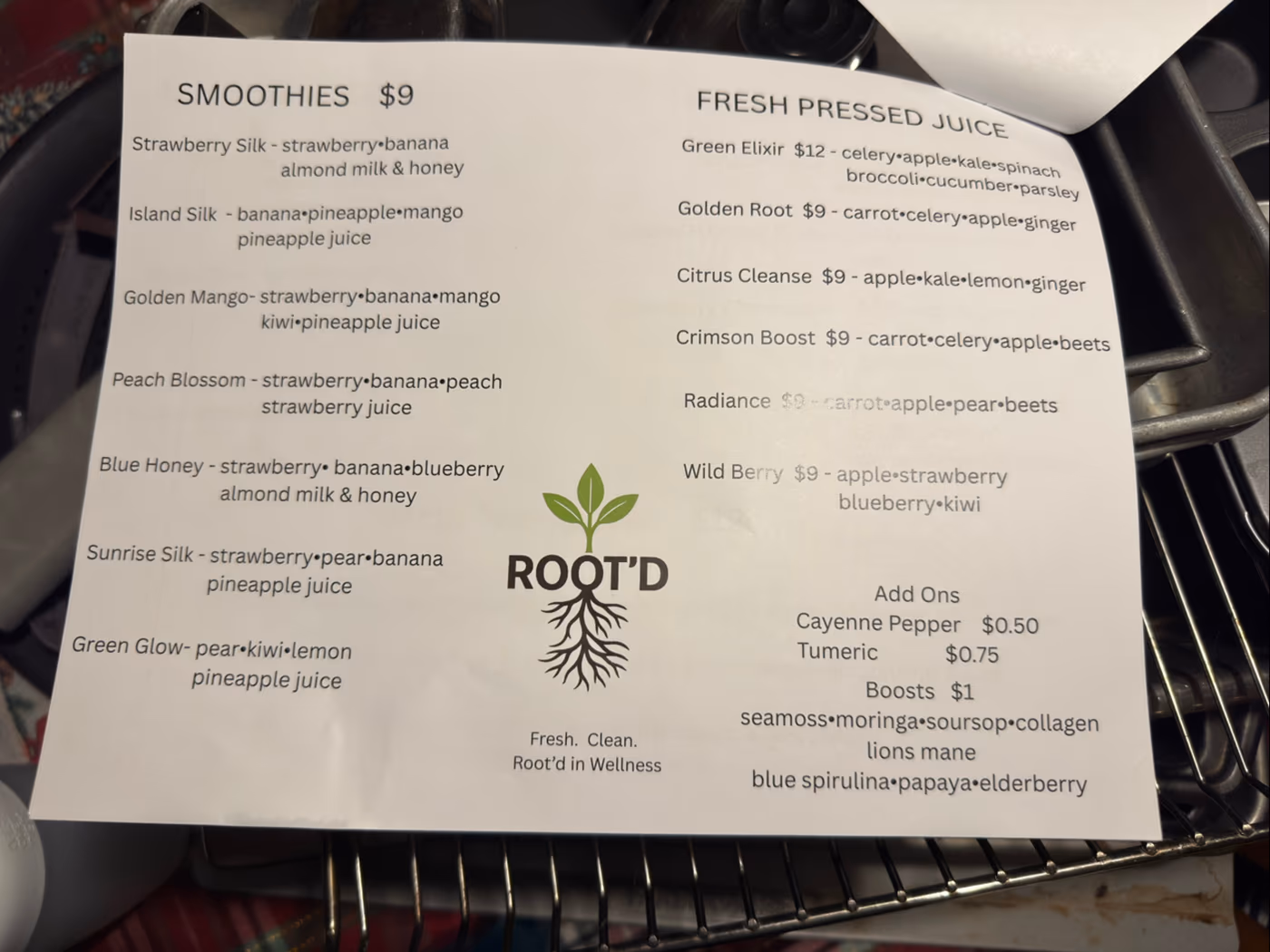 ROOT'D Natural Supplements and Juice Bar photo 3