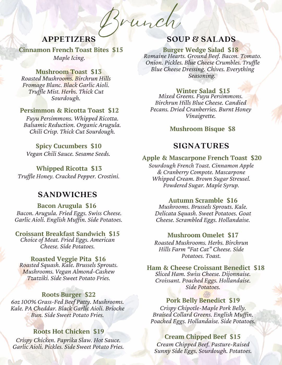 Roots Cafe