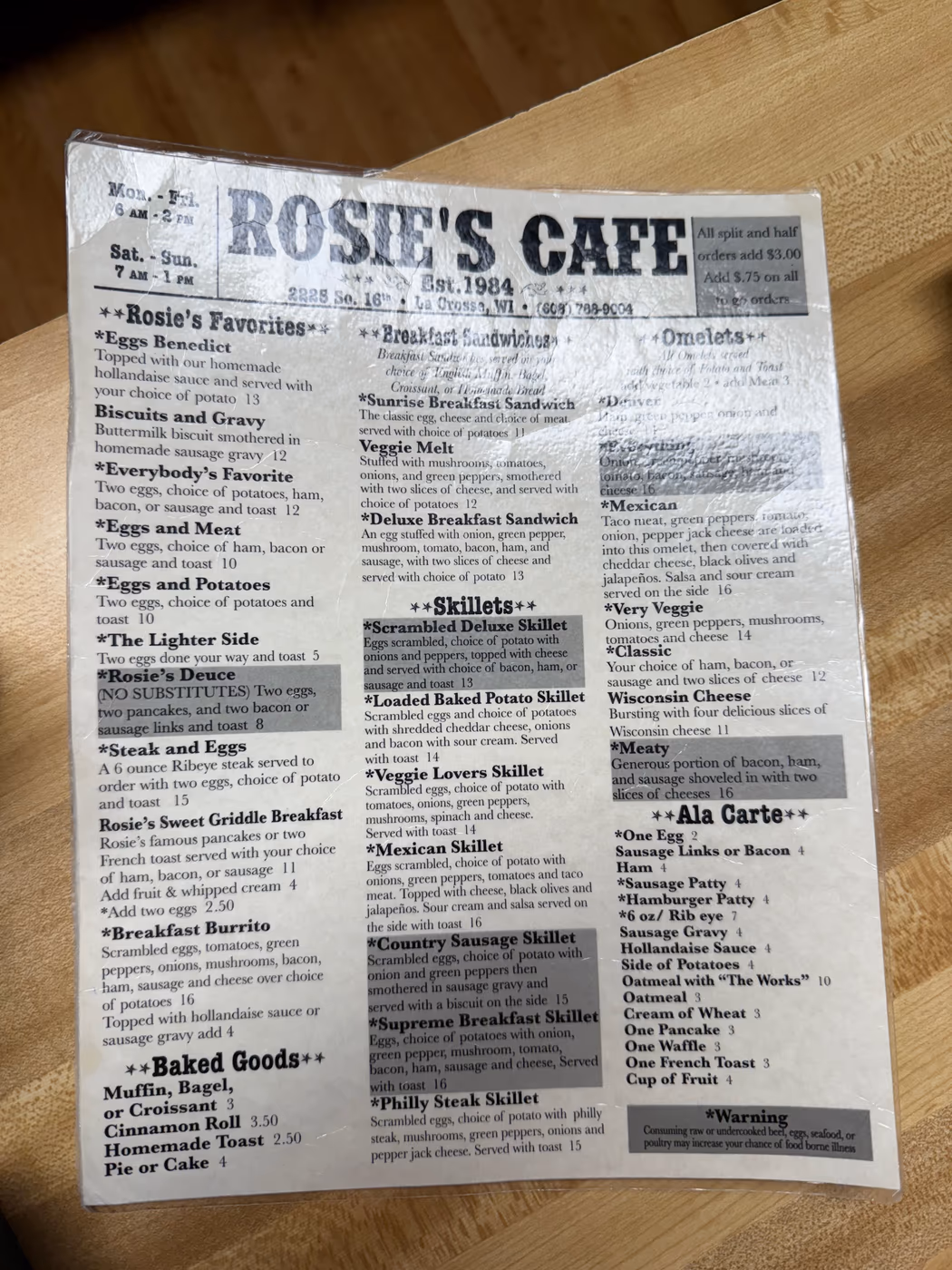 Rosie's Cafe