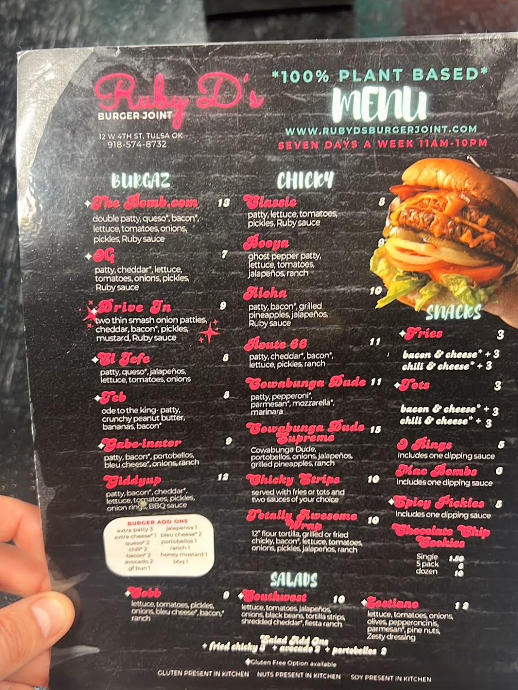 Ruby D’s Burger Joint