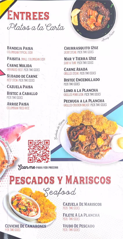 Sabor Y Punto Colombian Restaurant