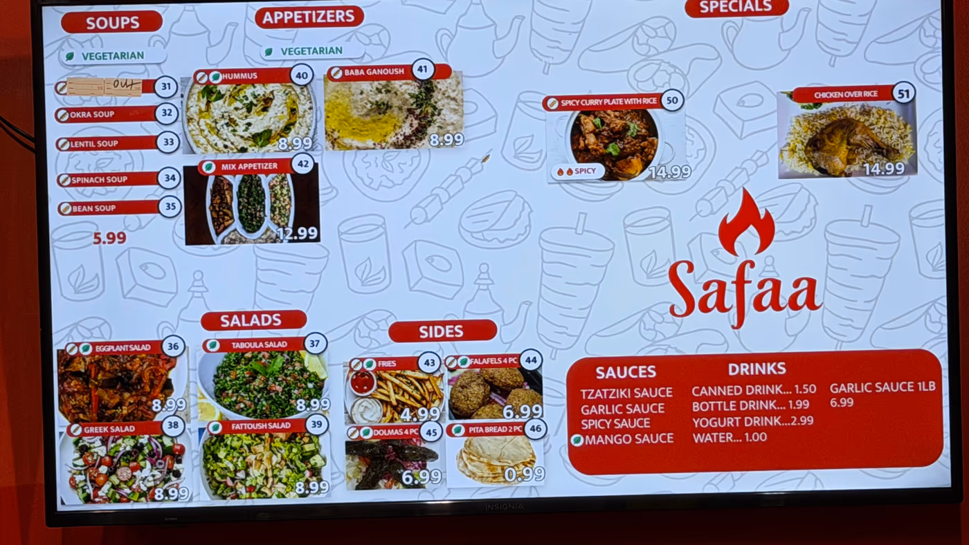 Safaa Middle Eastern Restaurant photo 3