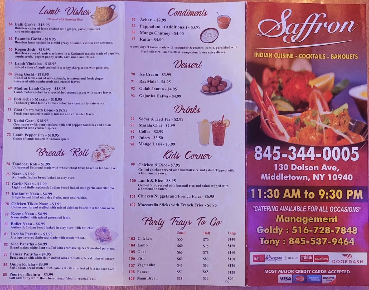 Saffron Indian Cuisine