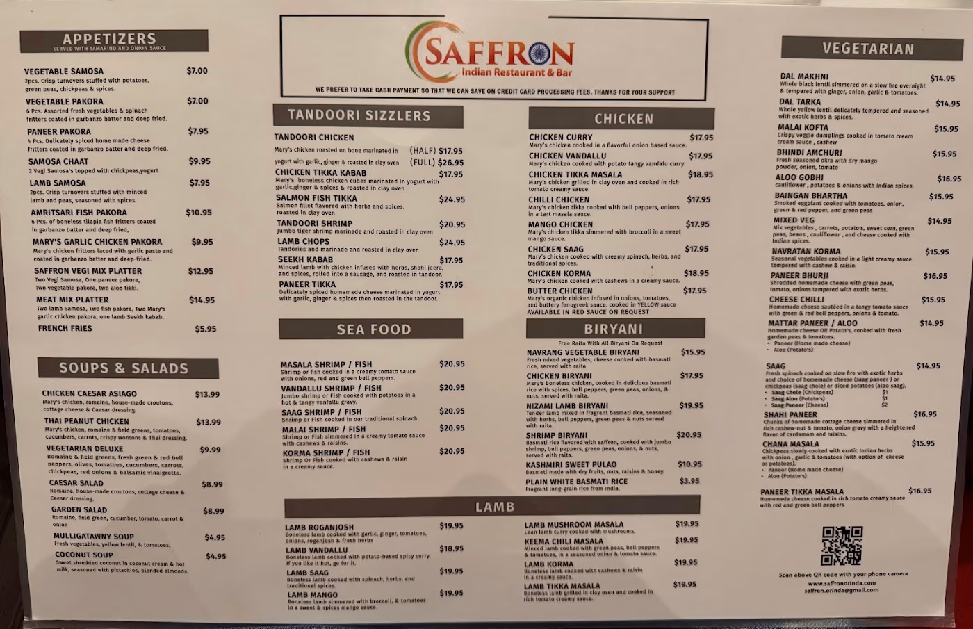 SAFFRON Indian Restaurant & Bar photo 2