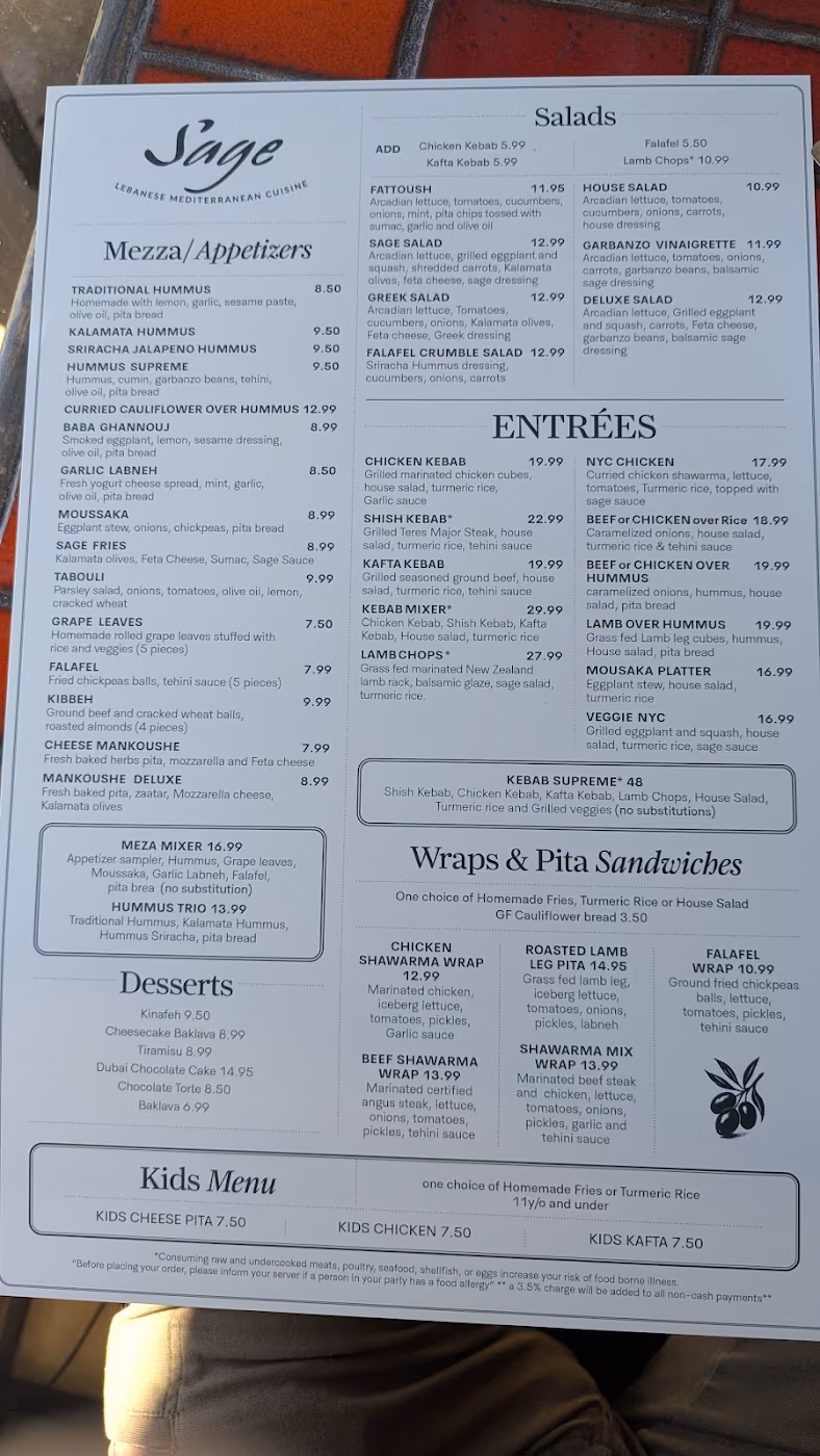 Sage Lebanese Cuisine & Cafè photo 3