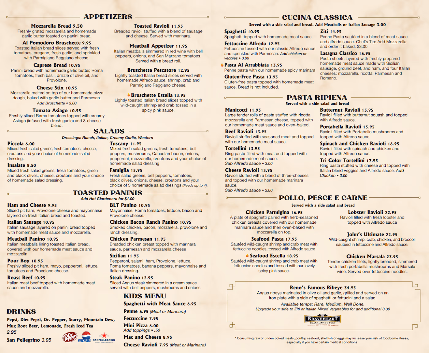 Salvatores by Papà Reno Italian Restaurant