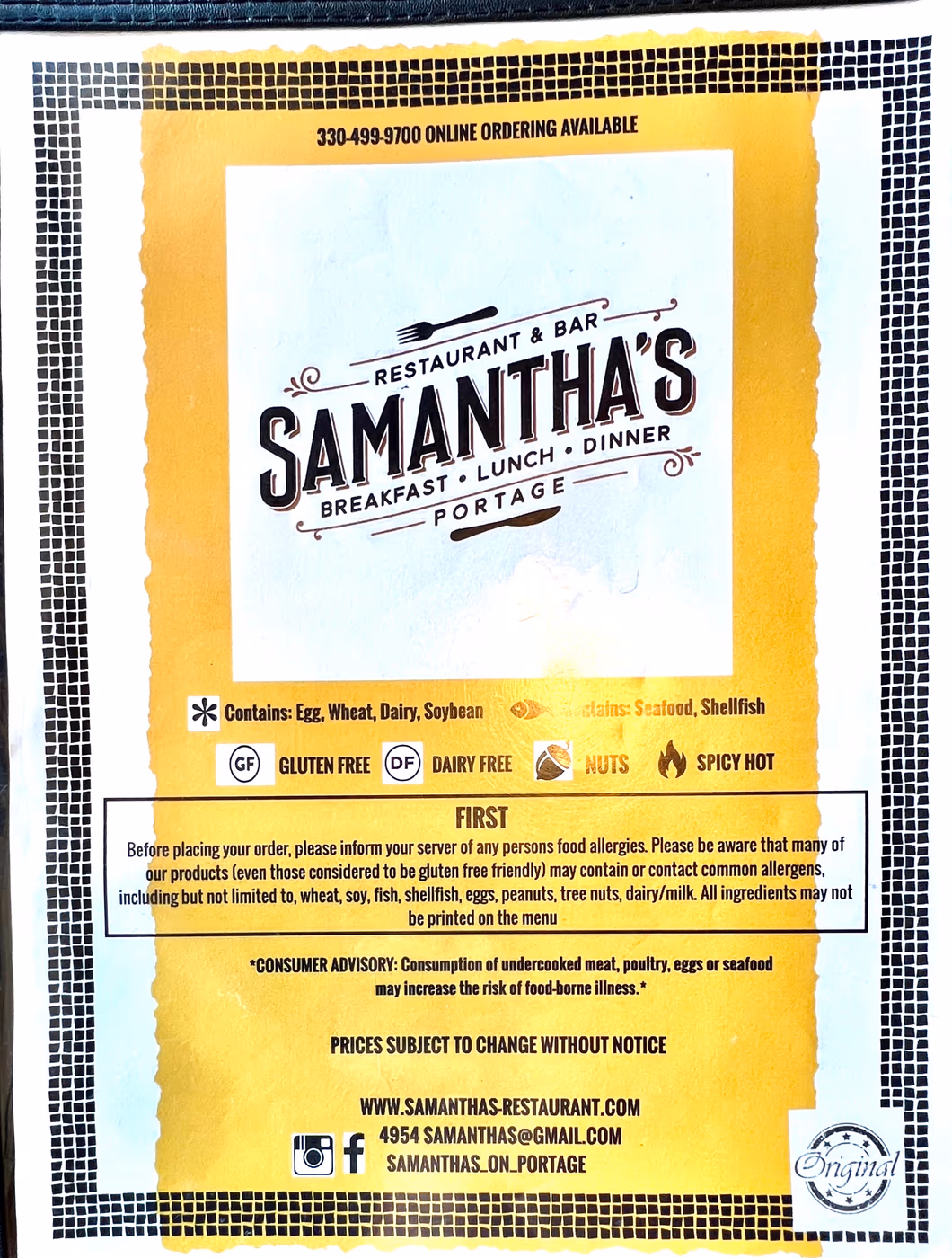 Samantha's Restaurant