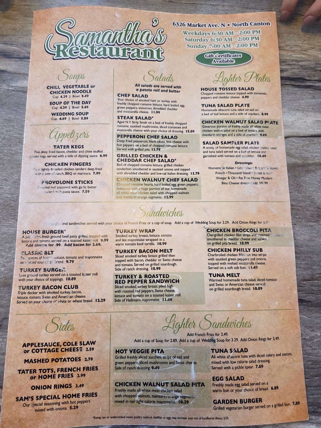 Samantha's Restaurant photo 3