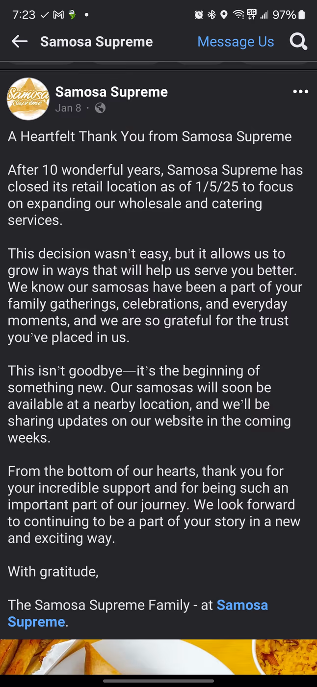 Samosa Supreme