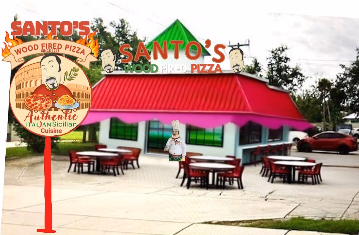Santos Wood Fired Pizza