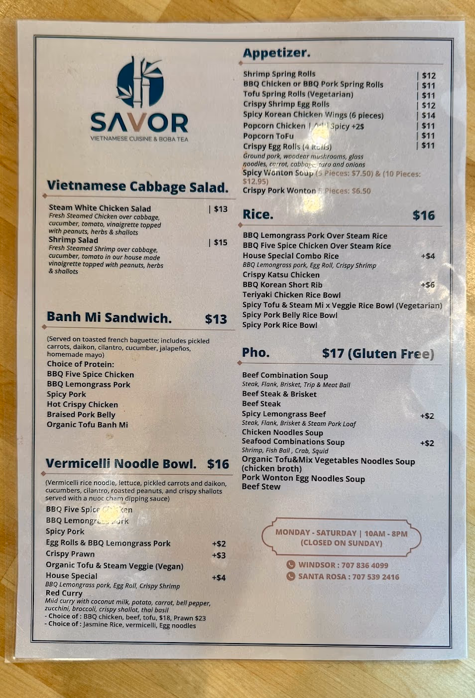 Savor Vietnamese Cuisine