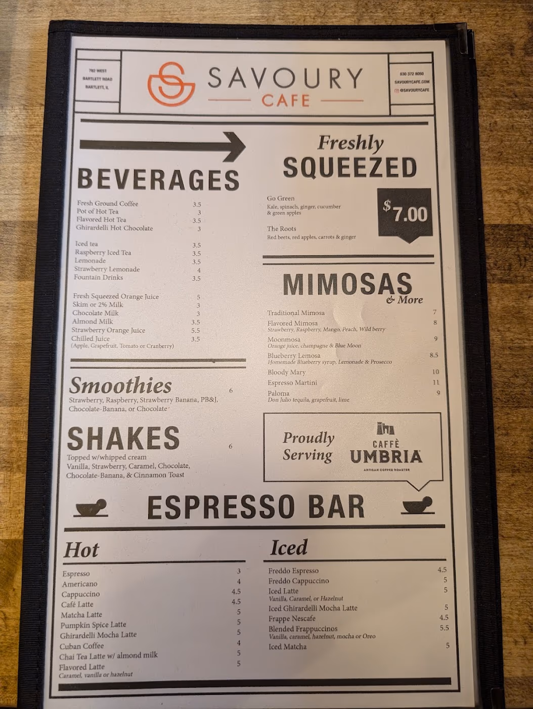 Savoury Restaurant & Pancake Cafe
