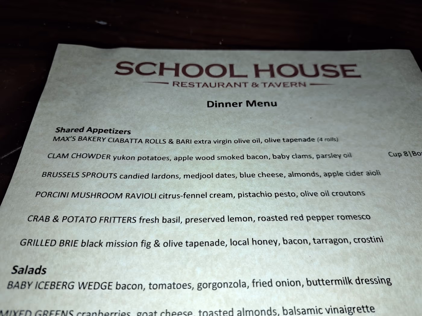 School House Restaurant & Tavern photo 2