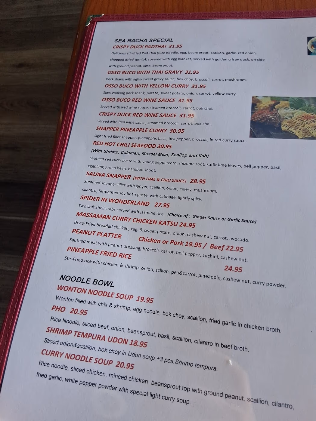 Sea Racha Asian Cuisine and Bar