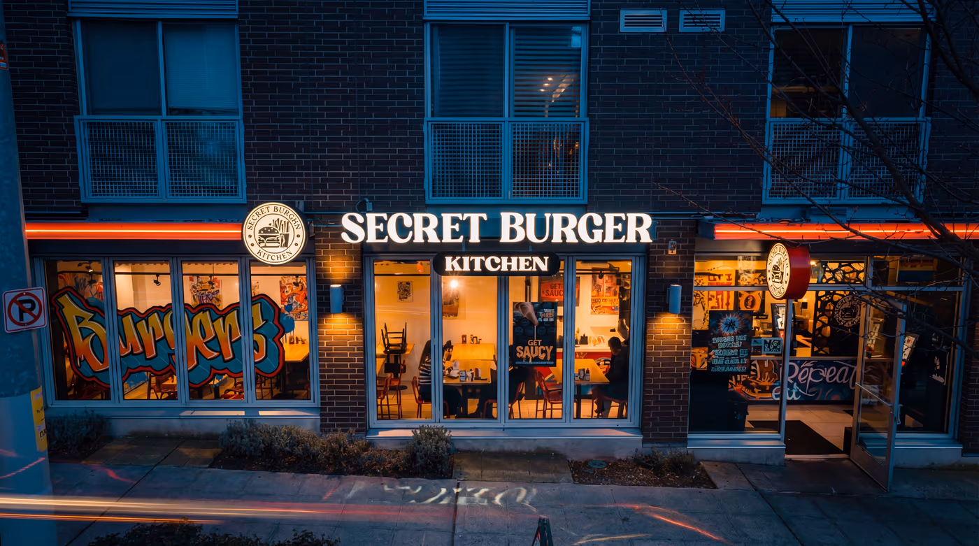Secret Burger Kitchen Tacoma Smash Burgers