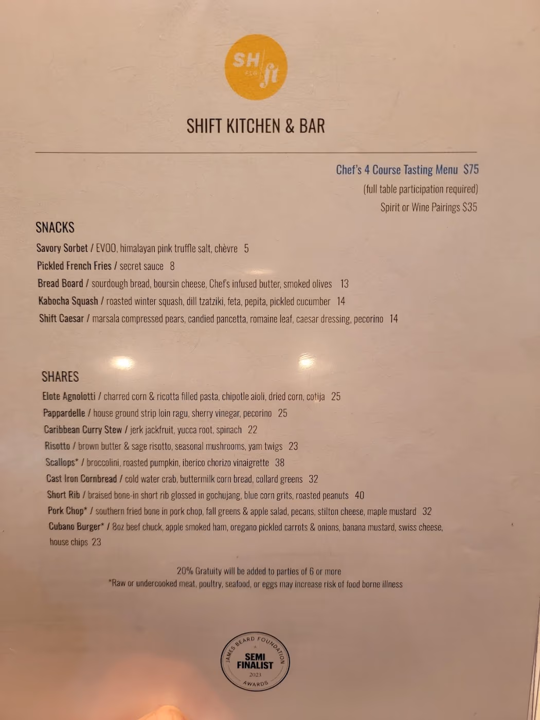 Shift Kitchen & Bar photo 4