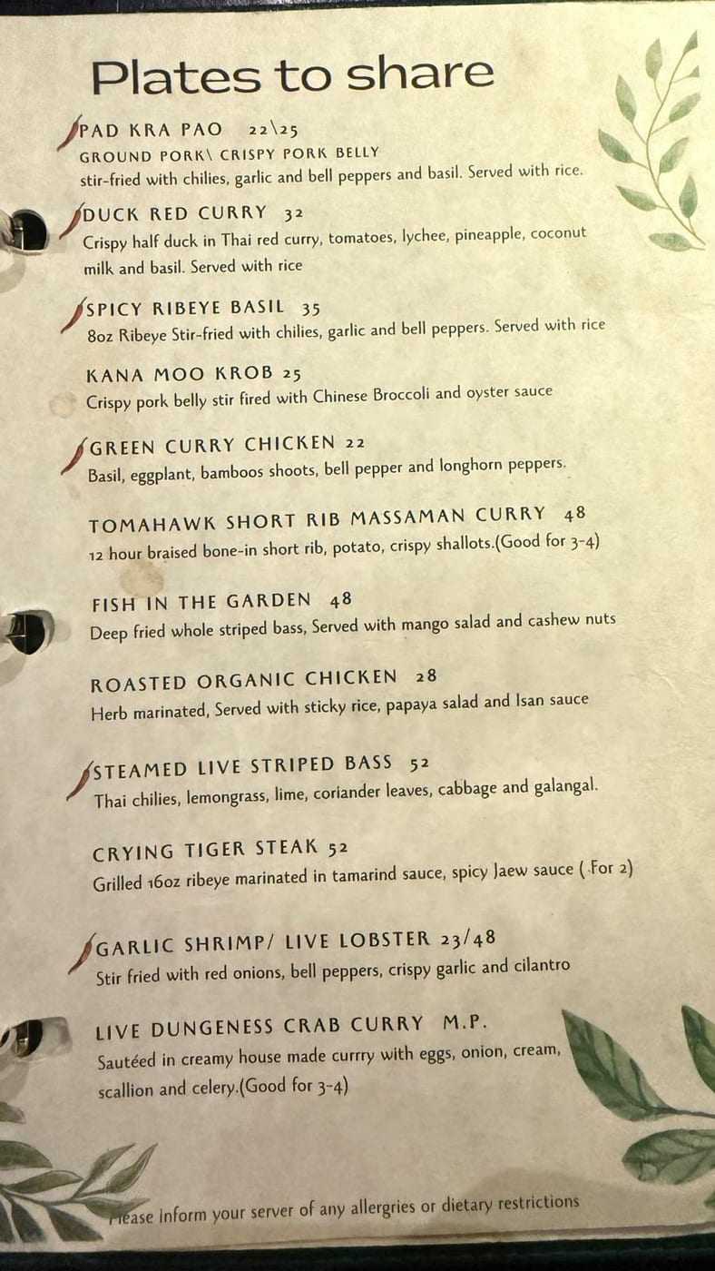 Siam Thai eatery