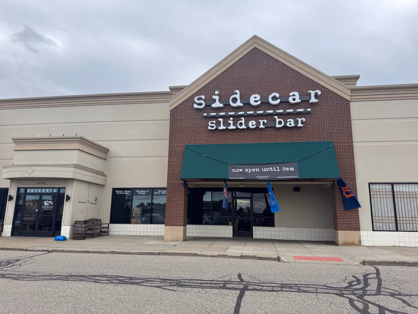 Sidecar Slider Bar