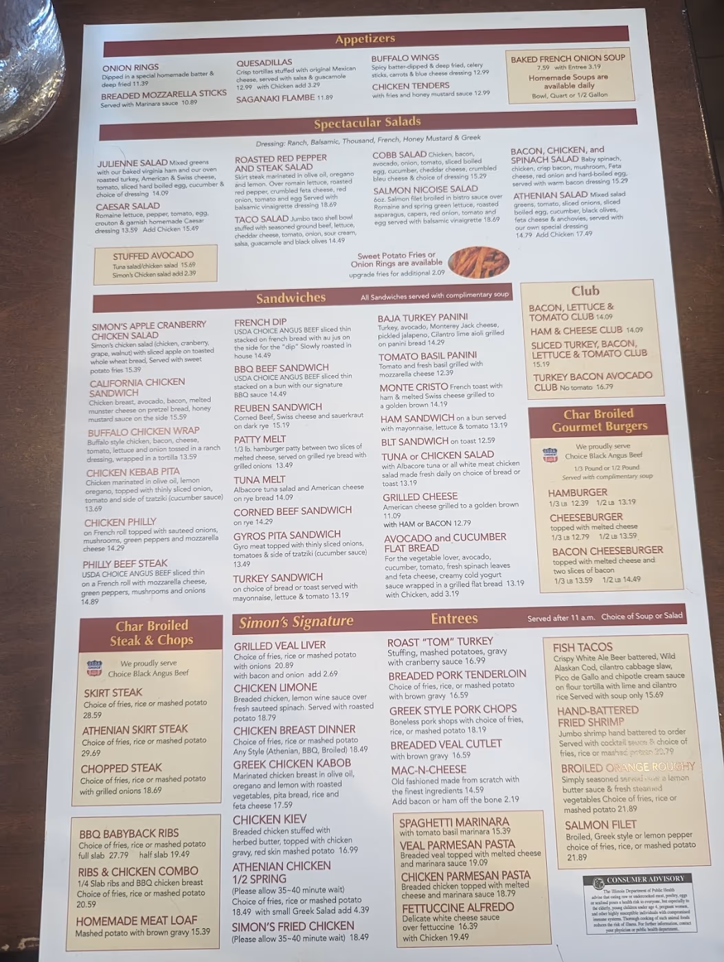 Simon's Restaurant
