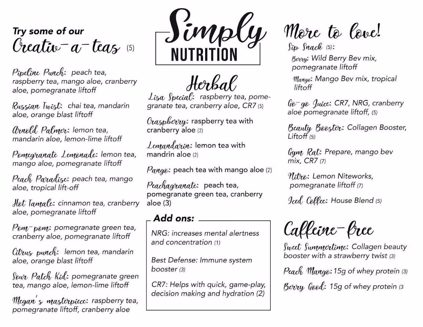 Simply Nutrition (Herbalife)