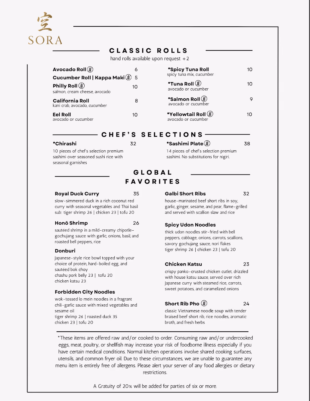 Sora Sushi & Bar