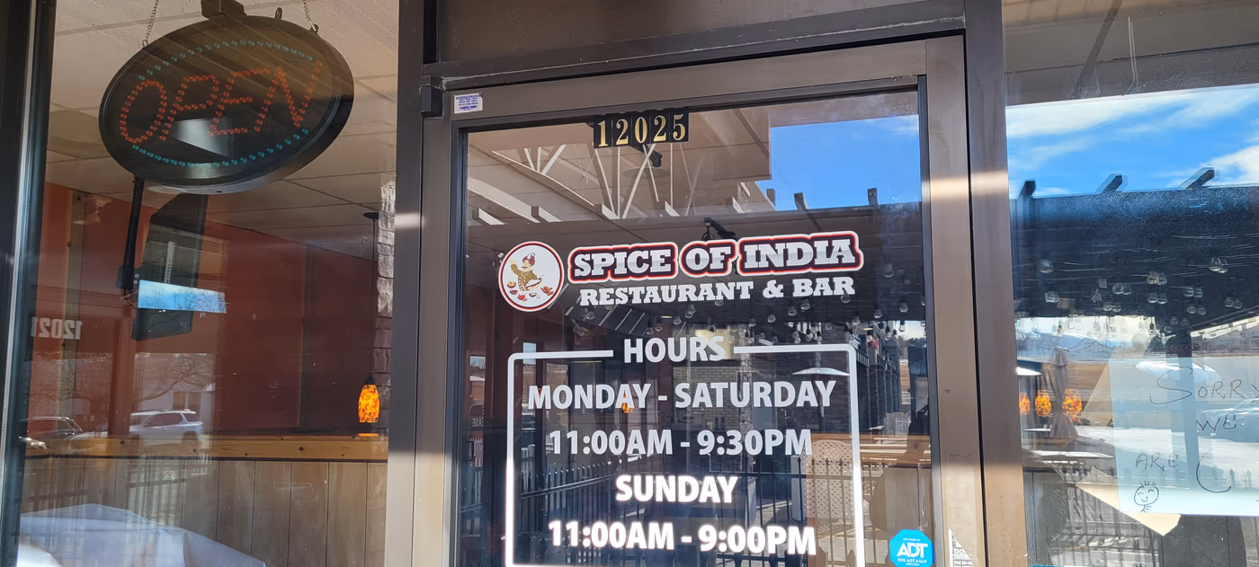 Spice Of India Restaurant and Bar