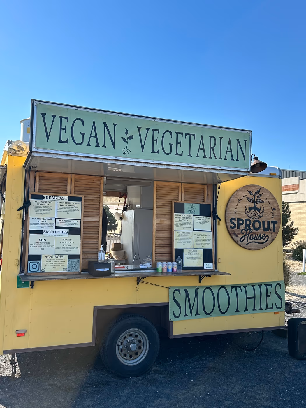 Sprout House Vegan Vegetarian Food Truck
