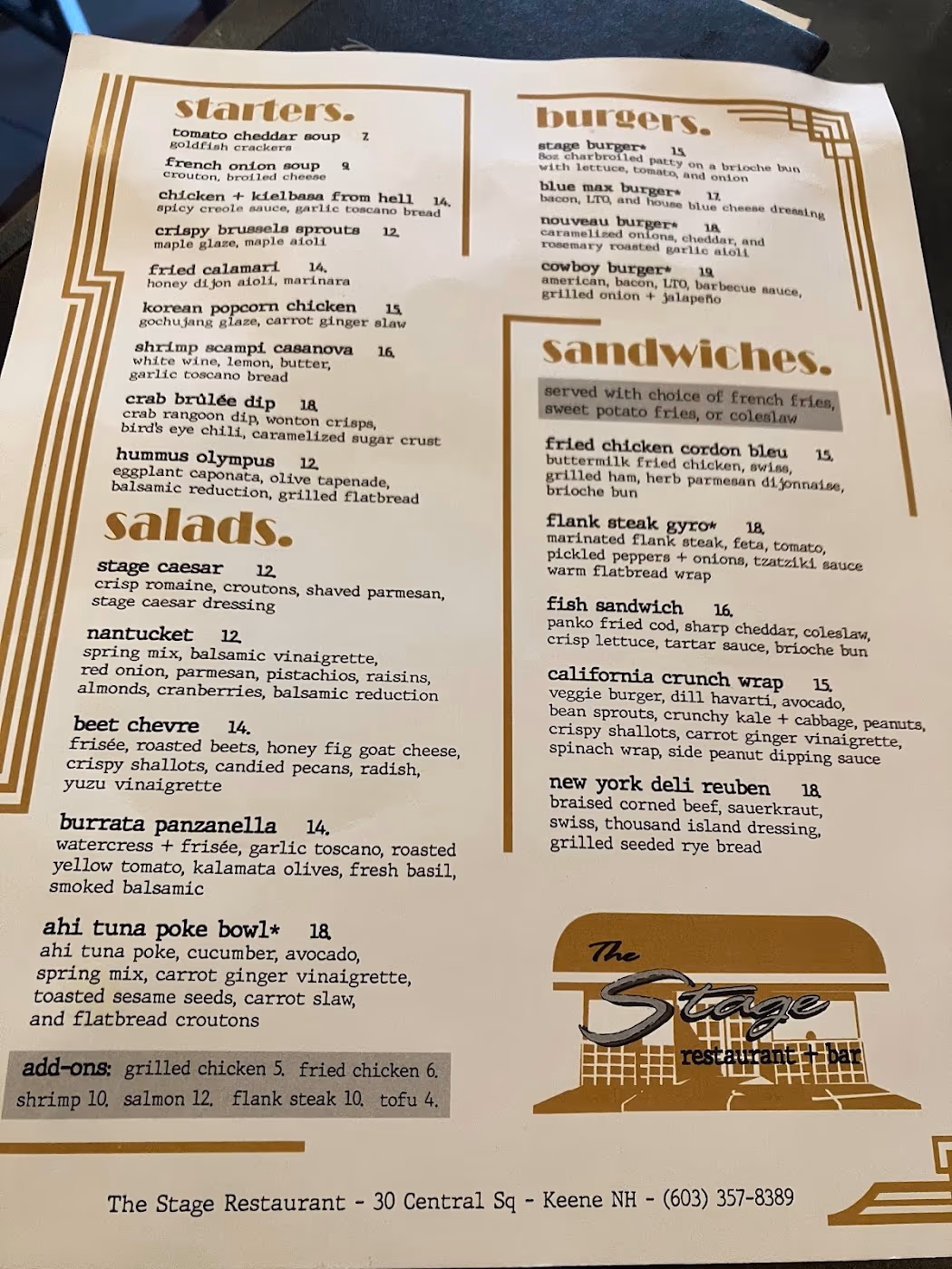 Stage Restaurant