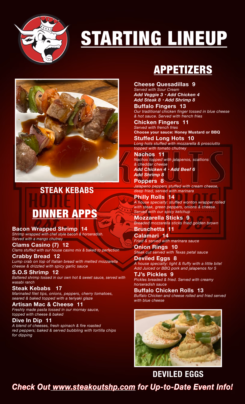 Steakouts Homeplate Pittsgrove