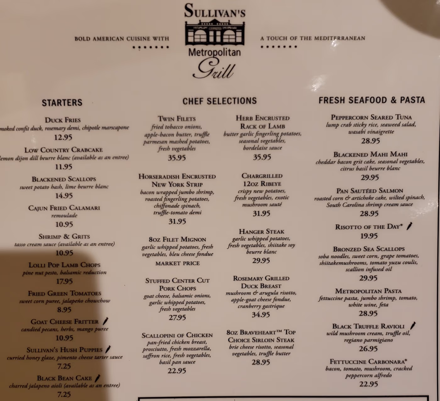Sullivan's Metropolitan Grill photo 2