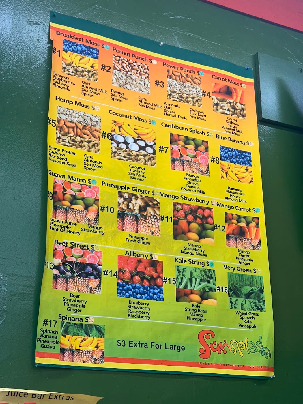 Sunsplash Caribbean Bakery, Takeout & Juice bar