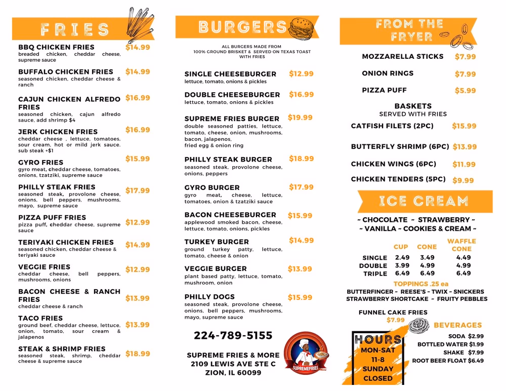 Supremefries and More