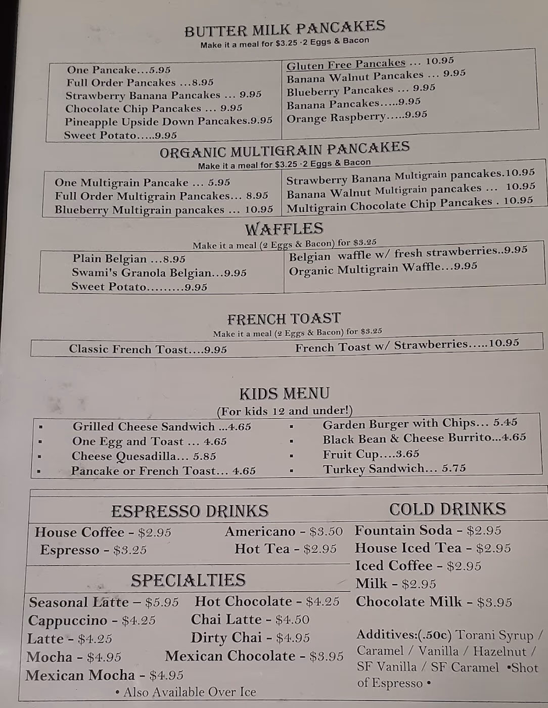Swami's Cafe La Mesa