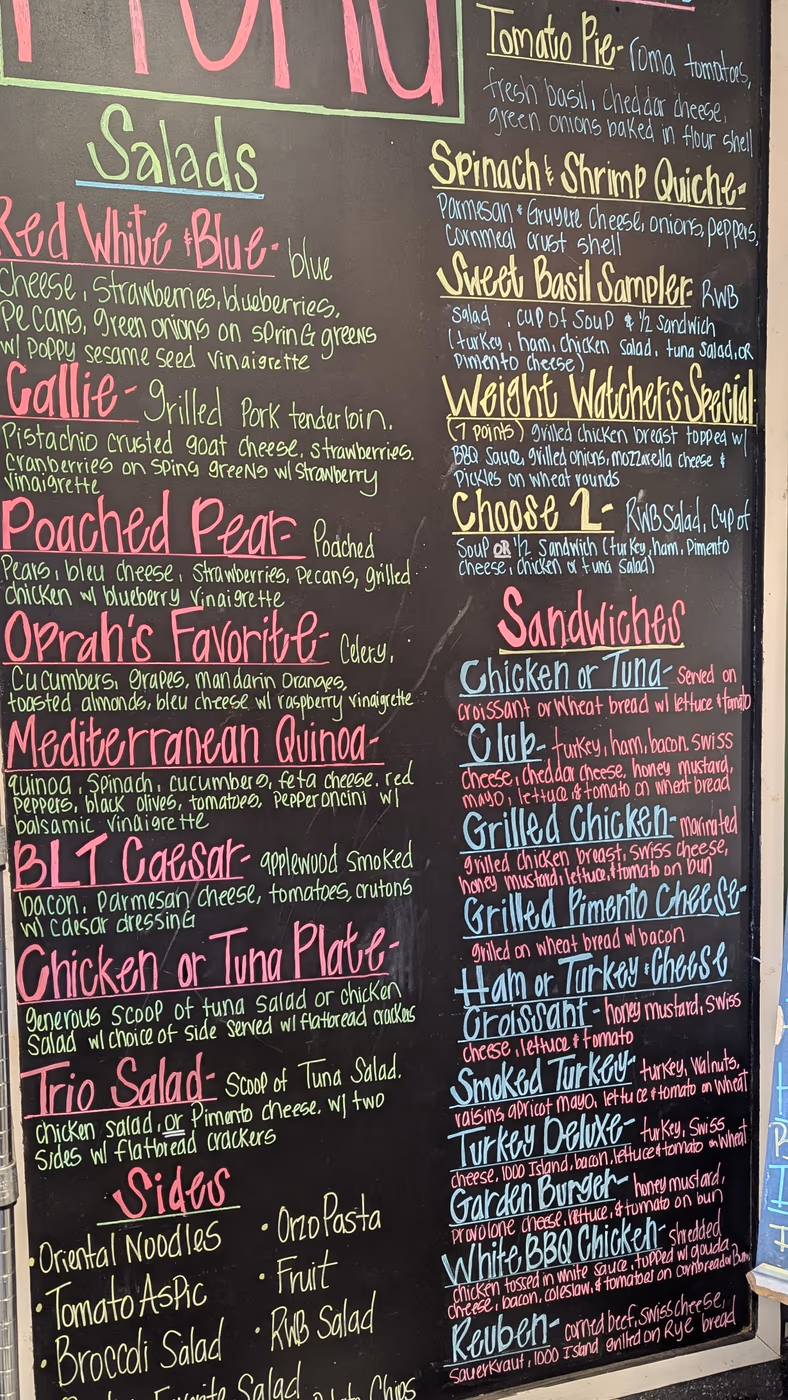Sweet Basil Alabama