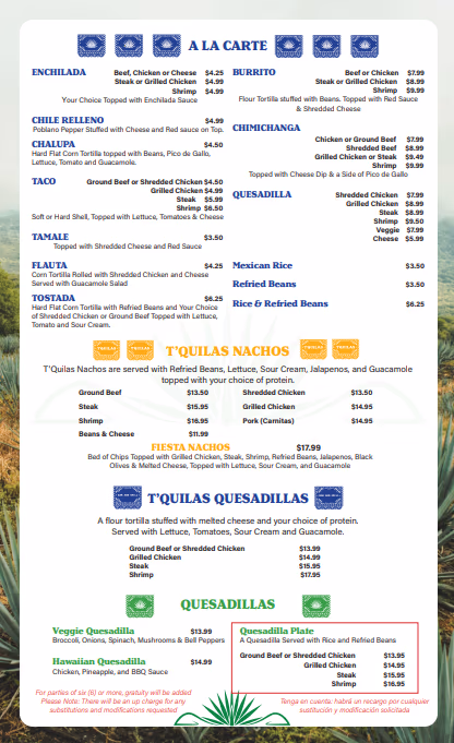 T'Quilas Bar and Grill