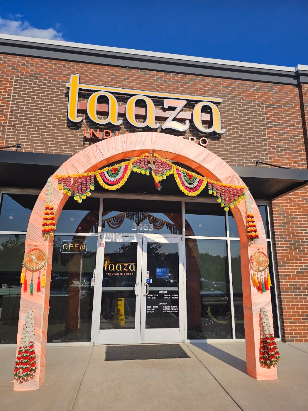 Taaza Indian Bistro Clemmons