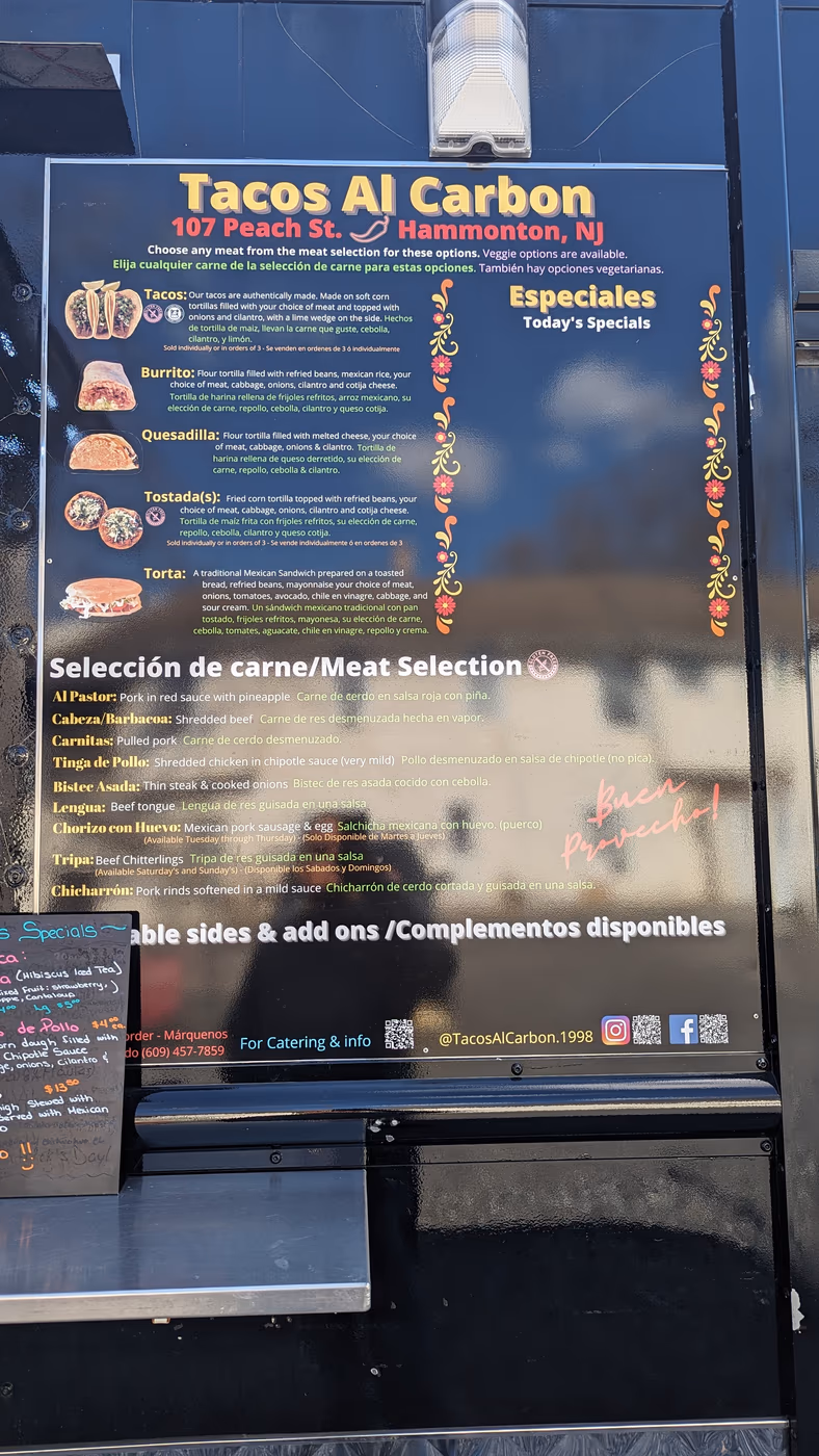 Tacos Al Carbon Food Truck photo 2