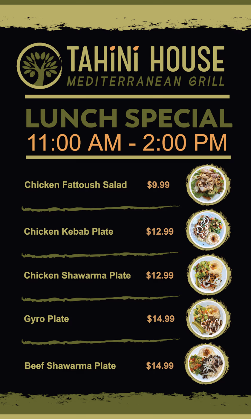 Tahini House Mediterranean Grill