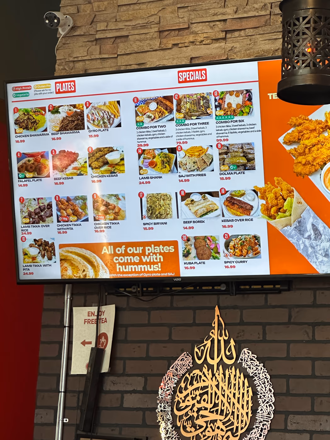 Taj Ali | Middle Eastern Restaurant