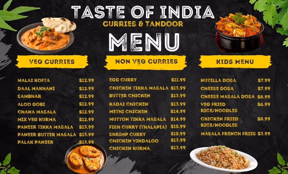 Taste Of India Ardmore